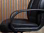 Кресло на колесах для руководителя Искусственная кожа Чёрный Россия (КДРЧ1-070623)