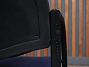 Конференц кресло на ножках Ткань Синий (КФСН1-110723)