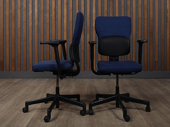 Офисное кресло Steelcase Ткань Синий США