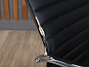Кресло на колесах для руководителя Искусственная кожа Чёрный (КДРЧ-140823)